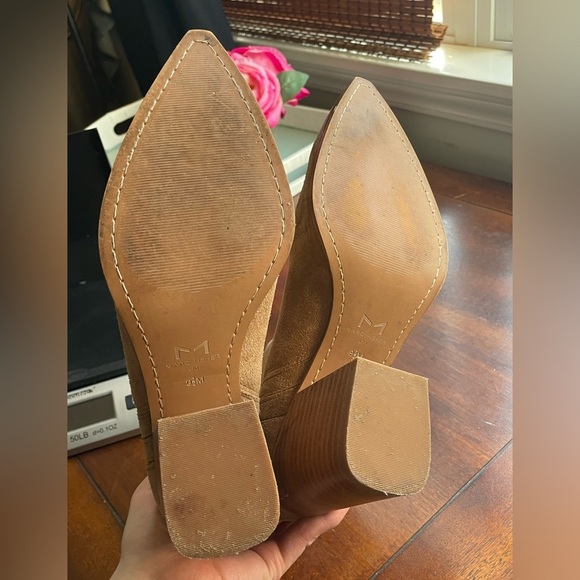 Marc Fisher LTD Oshay Bootie in camel size 9.5 - Picture 3 of 10
